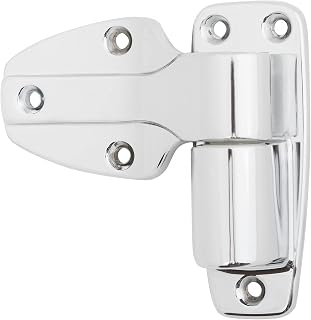 Kason 1246 Reversible Cam-Rise Hinge, Flush Offset, Polished Chrome Finish, 11246000028