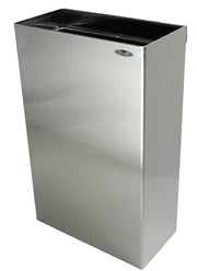 Frost Waste Receptacle by Frost Hats – Rectangular, 13.0 gallons, Stainless Steel, Metallic