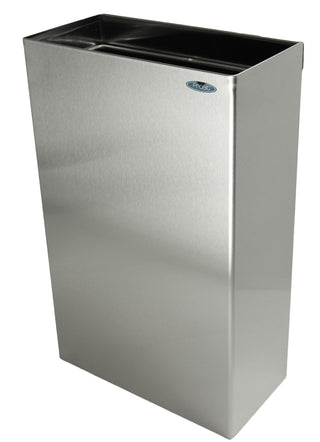 Frost Waste Receptacle by Frost Hats – Rectangular, 13.0 gallons, Stainless Steel, Metallic