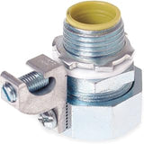 RACO 3518-3 Liquid Tight Connector, Steel, Grounding Lug, 2" (Pack of 5)