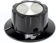 Bakers Pride Knob; Thermostat/TMR;Aluminum Inla S1311X - Genuine OEM Replacement Part