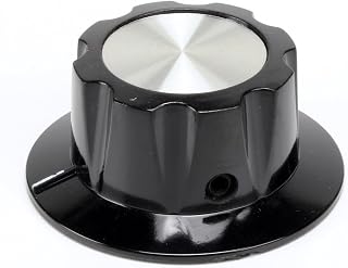 Bakers Pride Knob; Thermostat/TMR;Aluminum Inla S1311X - Genuine OEM Replacement Part