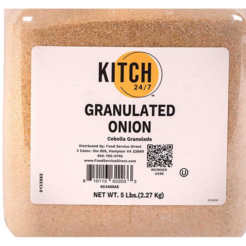 KITCH 24/7 Granulated Onion by KITCH24/7 – Commercial Grade