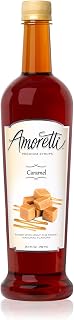 Amoretti Premium Syrup, Caramel, 25.4 Ounce (Pack of 12)
