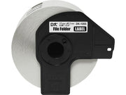 DK-1203 File Folder Label Roll by Brother – 1 Roll, Paper, White, Model DK1203