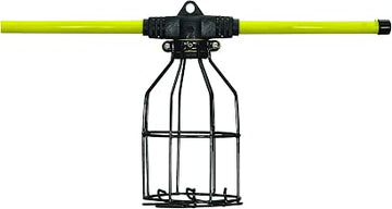 11109100 String Lights-100 Ft. Metal Cages-12/3 STW Cord, No Bulbs, 100', Yellow