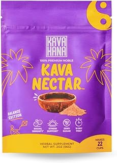 Kavahana Balance Edition Noble Kava Nectar Powder – Ceremonially Enjoyed for Centered Focus & Mood Stability, Instant Dried Kava Juice
