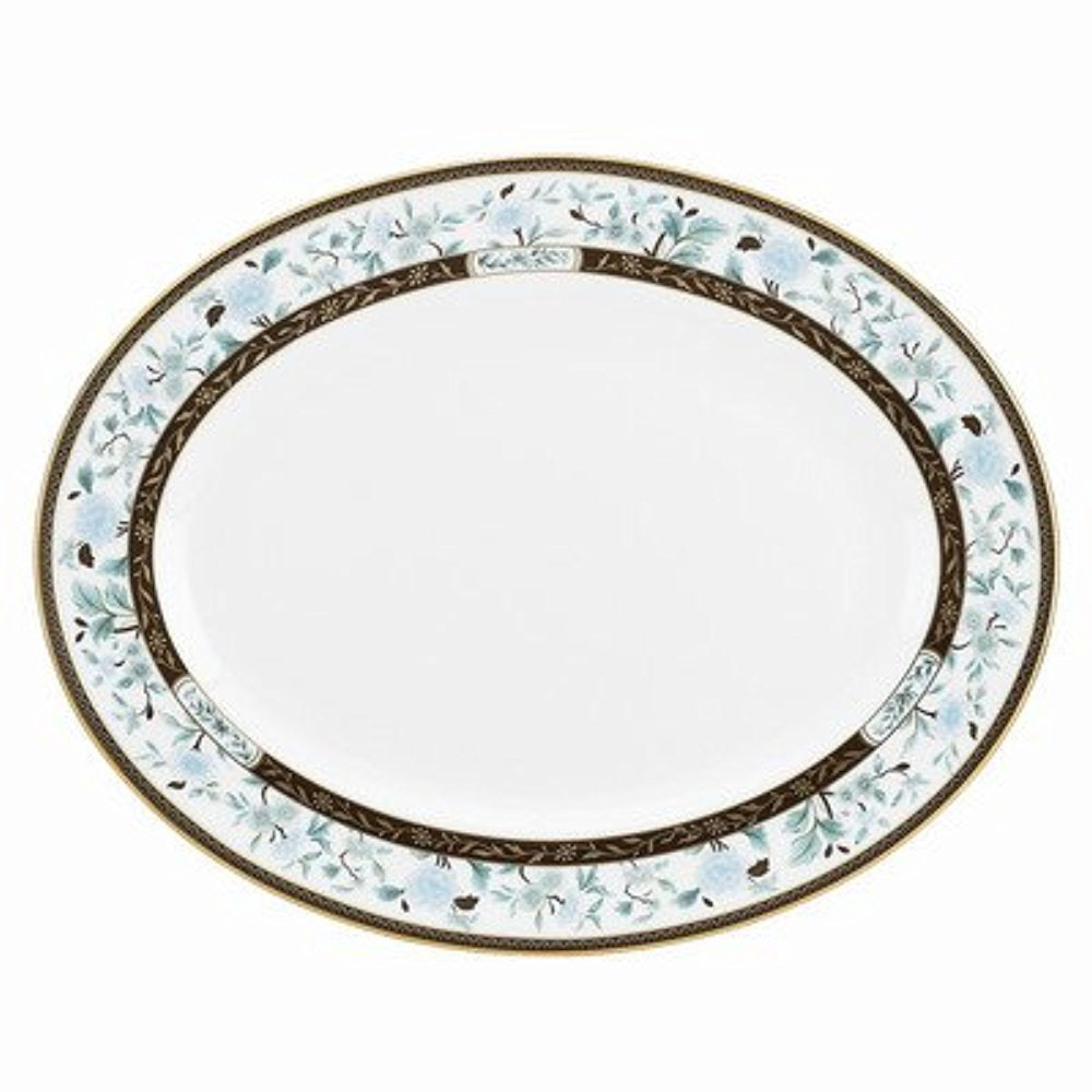 Marchesa Palatial Garden Oval Platter by Lenox – Large, Bone China, White, Model 819869