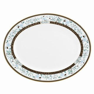 Marchesa Palatial Garden Oval Platter by Lenox – Large, Bone China, White, Model 819869