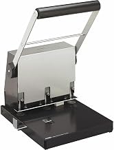 CARL Heavy Duty Paper Punch 3 Hole, 300 sheet, Black And Silver