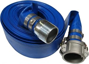 DuroMax XPH0350D 3-Inch x 50-Foot Discharge Hose for Water Pumps, Black