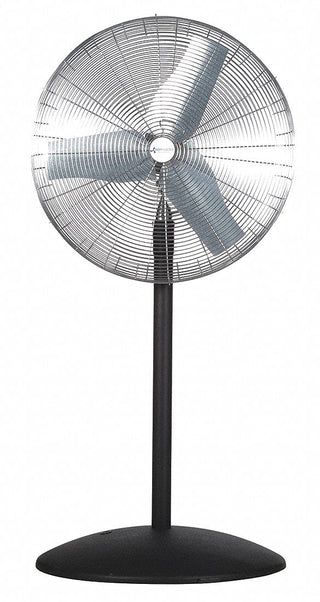 Air Circulator by Airmaster – 15"L x 34"W x 11"H, Alloy Steel, Gray/Black, Model UPI-30PA2A