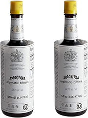ANGOSTURA Aromatic Cocktail Bitters - 16 Ounce Bottle - PACK OF 2