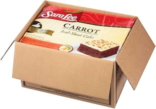 Sara Lee Iced Carrot Sheet Cake, 12 x 16 inch -- 4 per case.