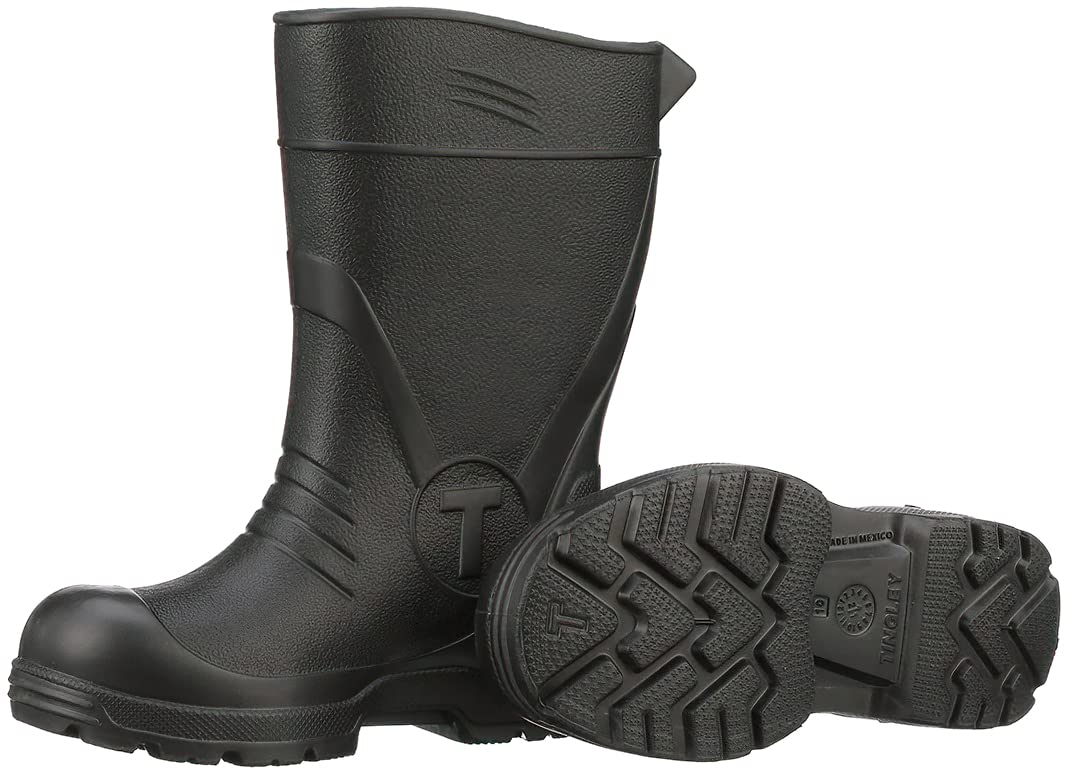 Airgo Children's Ultralight Boot by TINGLEY – 9 Little Kid, Polyvinyl Chloride, Black, Model 21611