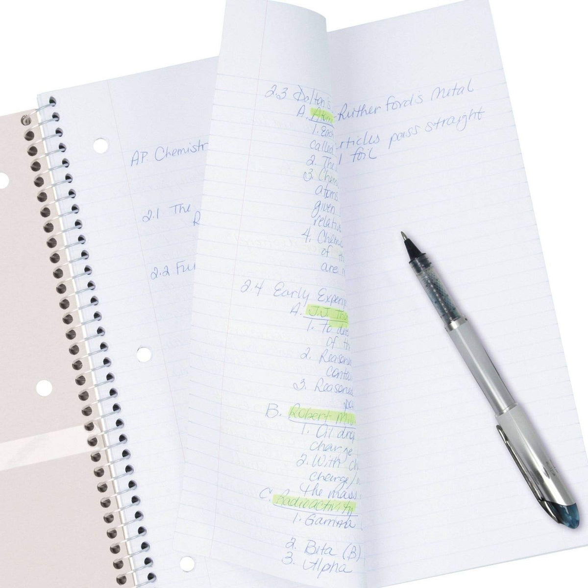Spiral Notebook by Five Star – white, Model 69689