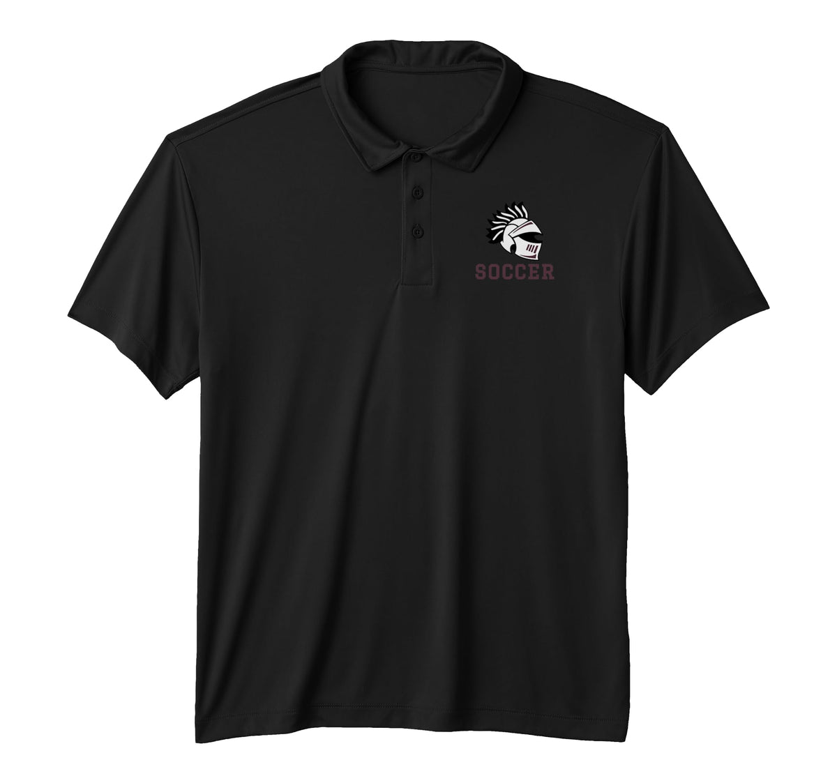 Curtis High School Warriors Soccer Performance Polo Shirt by Curtis High School, Staten Island, NY 10301 – Polyester, Parent, Model MXGB4ZMEN2H