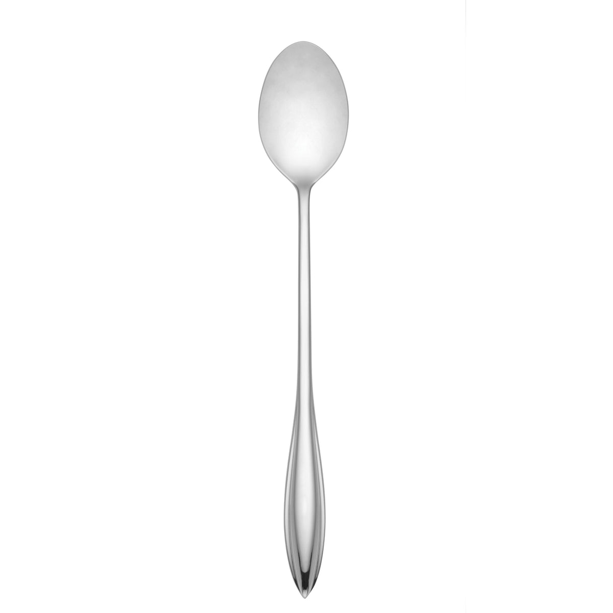 Sculpt Iced Beverage Spoon by Lenox – Dinner, Stainless Steel, Silver, Model 822722