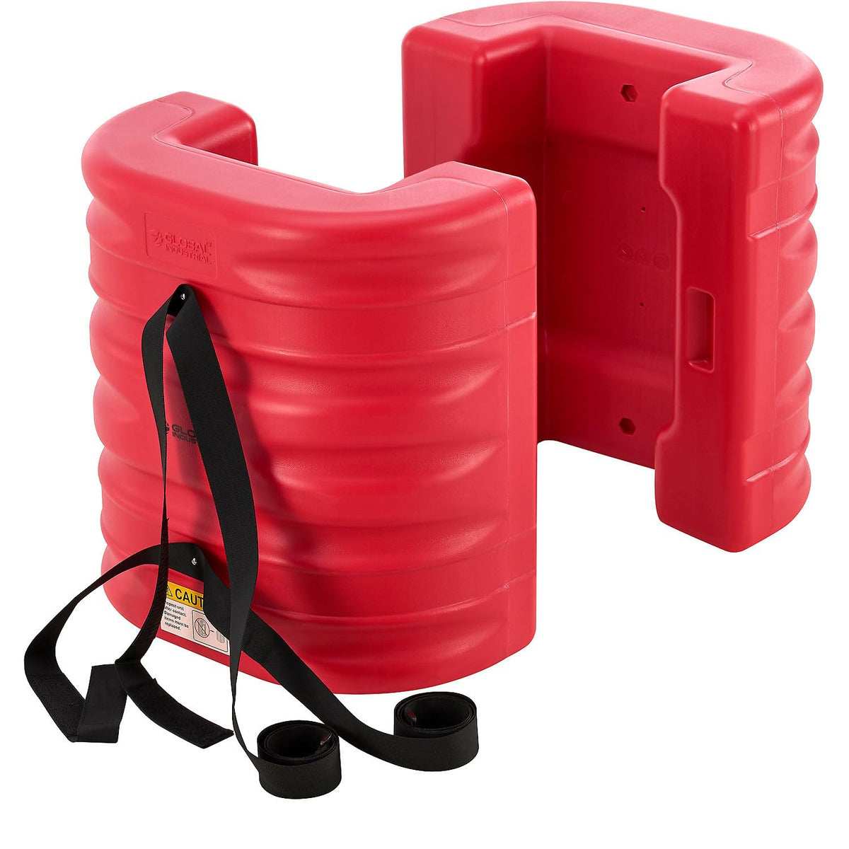 Column Protector for Square or Round Columns by Global Industrial – HDPE, Red, Model 670834