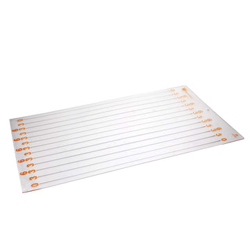 Transparent Plastic Rectangular Baking Pan by Martellato – Plastic, Transparent, Model GD3/6