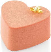 Silikomart SQ086 Baking Mold with 24 Heart Cavities 2.87 Inch x 3.07 Inch x 1.57 Inch High