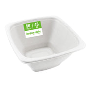 Responsible Products 48 oz (50 Count) / Natural Brown / Casual Bowls