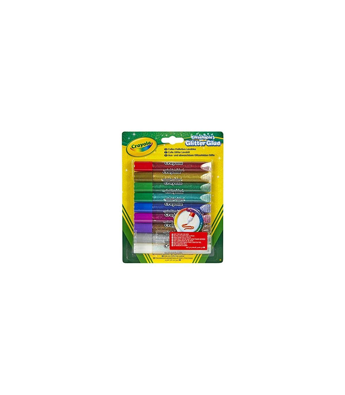 Washable Glitter Glue by Crayola – Fabric, Model 69-3527