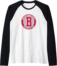 Bedford Kicking Mules Raglan Baseball Tee