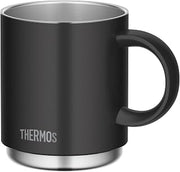 Thermos JDS-351 BK Vacuum Insulated Mug, 11.8 fl oz (350 ml), Black
