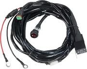 Wire Harness with Switch for 1492160, 1492170, and 1492180 Series Light Bars - DT Connection
