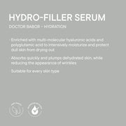 DOCTOR Hydro Filler Serum | Facial Care for Dry Skin with 2.9% NMF PGA by BABOR – 1 Fl Oz (Pack of 1)