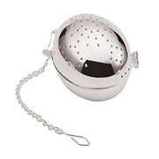 World Cuisine Tea Infuser "Egg" by PADERNO – Silver-Plated, Silver, Model A4982411