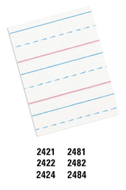 Multi-Program Ruled Handwriting Paper by Pacon – 1 Count (Pack of 1), Paper, White, Model PAC2482