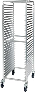 Winco 800 lb 30 Tier Full Height Aluminum Sheet Pan Rack