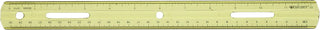 Westcott Plastic Ruler, 12 Inches/30 Centimeters, Assorted Colors (10526)