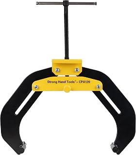 Strong Hand Tools Pipe Alignment Clamp, Pipe Diameter Capacity: 4.5" - 12", Fit-Up Clamp, Quick Acting Screws, Stainless Steel Contact Adjustment Screws, CPA120