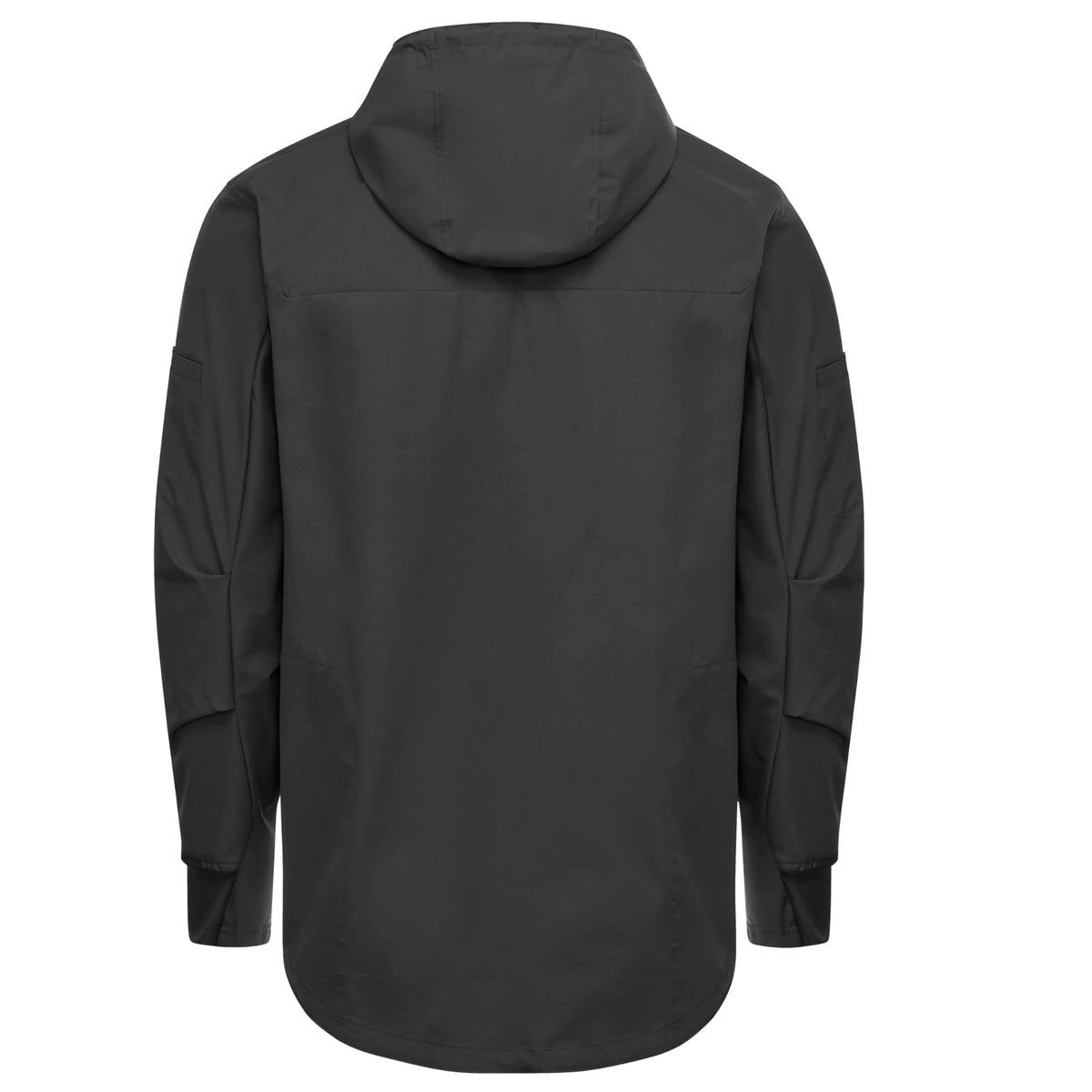 Men’s Performance Hooded Windbreaker Jacket with ToolShift Pocket by Red Kap – Polyester, Obsidian, Model S5WJBD RG M