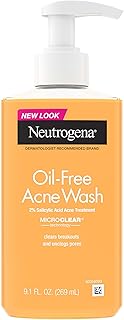 Neutrogena Oil Free Acne Face Wash, 9.1 fl. oz