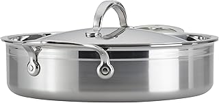 Hestan ProBond Forged - Professional Clad Stainless Steel Sauteuse, 3.5 Quart, Induction Compatible
