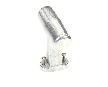 Handle,Chopper, W/Screws - Genuine OEM Replacement Part by Nemco – Metal, Silver, Model 55446-WS