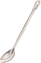 Browne Foodservice 18" Extra Long Handled Solid Serving Spoon