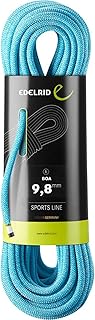 EDELRID Boa 9.8mm Dynamic Climbing Rope - Blue 70m