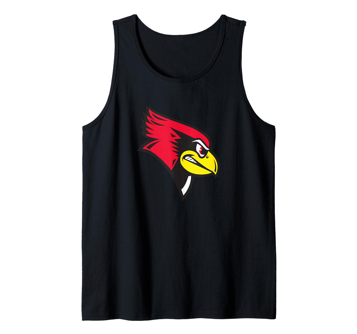 Winston Redbirds Tank Top by Winston High School, Winston, MO 64689 – Black, Model 6WB01691MVC
