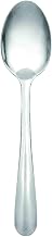 Thunder Group SLWD004 Dessert Spoon, 6.97", 18/0 Stainless Steel, Bright Finish, Windsor, Pack of 12