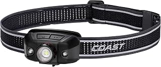 Coast FLX40R 800 Lumen Built-in Rechargeable Battery LED Headlamp with Twist Focus Lens Ultra Strap