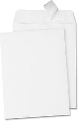 Quality Park 6 x 9 Catalog Envelopes with Self Seal Closure, for Mailing, Storage and Organizing, 28 lb. White Wove, 100 per Box (QUA44182)