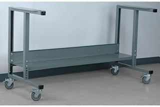 Ergonomic Mobile Frame, 53" W X 27" D X 35-40" H, Black