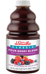Classic Four Berry Blend by Dr. Smoothie – 46 Fl Oz (Pack of 1), Model 60413