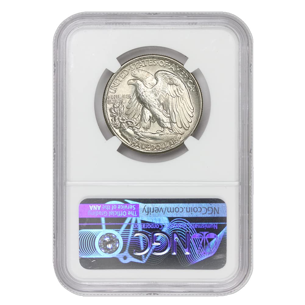 1945 American Silver Walking Liberty Half Dollar MS-67+ $0.50 MS67+ NGC/CAC by MINT STATE GOLD – Silver