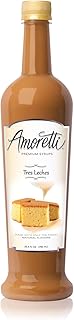 Amoretti Premium Syrup, Tres Leches, 25.4 Ounce (Pack of 12)